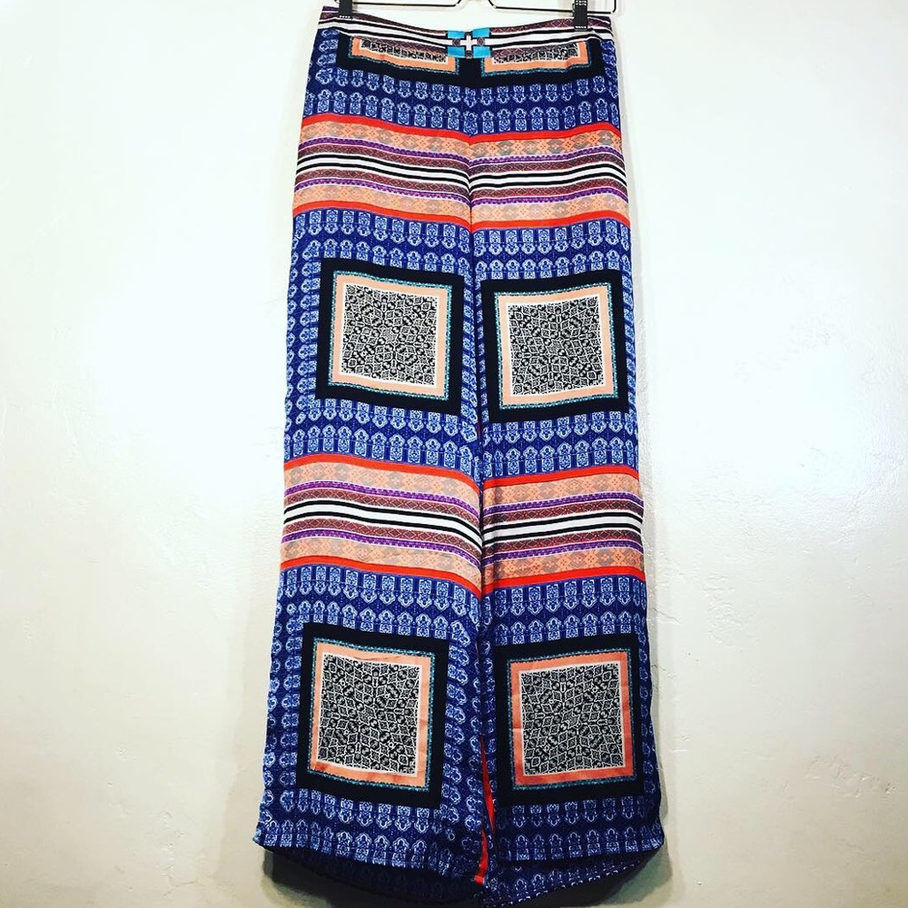 Free Generation | Boho Wide Leg Pants, Size M
